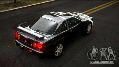 Nissan Skyline R34 Sahunlia S13 para GTA 4