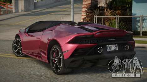 Lamborghini Huracan Satiley para GTA San Andreas