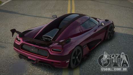 Koenigsegg Agera Isjeony para GTA San Andreas