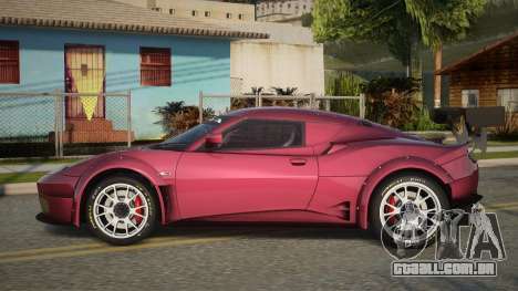 Lotus Evora Seleyen para GTA San Andreas