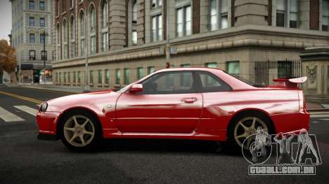 Nissan Skyline R34 Zoelly para GTA 4
