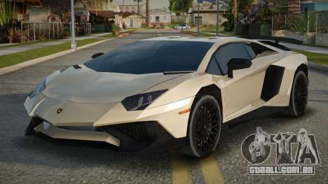 Lamborghini Aventador Nitinah para GTA San Andreas