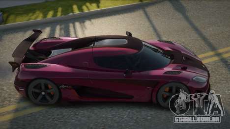 Koenigsegg Agera Isjeony para GTA San Andreas