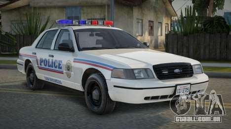 Ford Crown Victoria SASP para GTA San Andreas