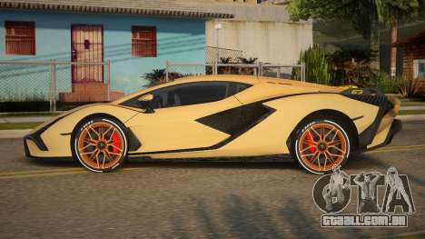 Lamborghini Sian Avesiley para GTA San Andreas