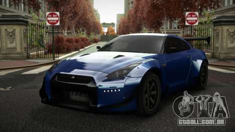 Nissan GT-R Wolref para GTA 4