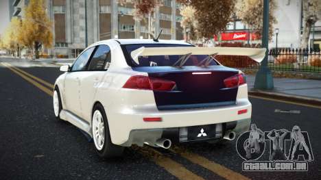 Mitsubishi Lancer Evolution X Atez para GTA 4