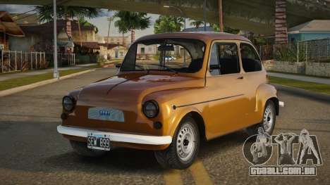 Fiat 600 Mejorado para GTA San Andreas
