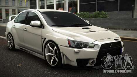 Mitsubishi Lancer Evolution X Bozibi para GTA 4