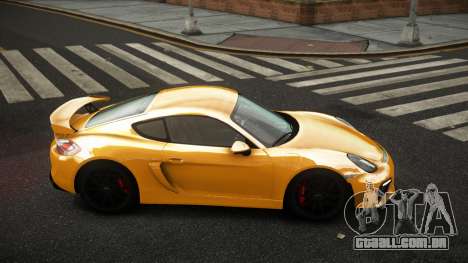 Porsche Cayman GT4 Gellud para GTA 4