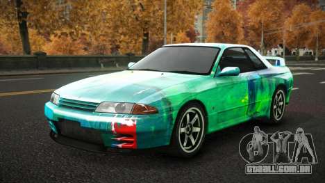 Nissan Skyline R32 Vierolas S9 para GTA 4