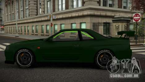 Nissan Skyline R34 Rehge para GTA 4