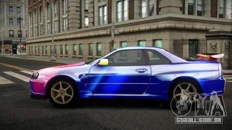 Nissan Skyline R34 Zoelly S4 para GTA 4