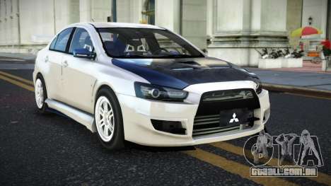 Mitsubishi Lancer Evolution X Atez para GTA 4