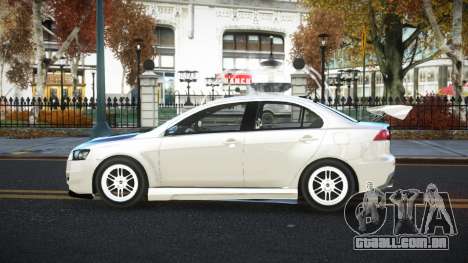Mitsubishi Lancer Evolution X Atez para GTA 4