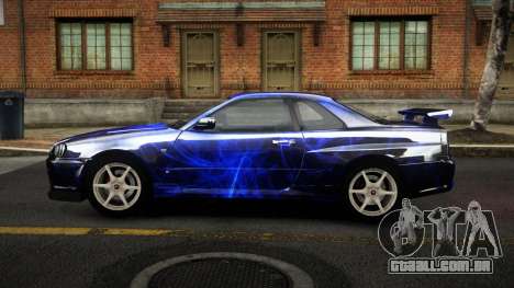 Nissan Skyline R34 Sahunlia S3 para GTA 4