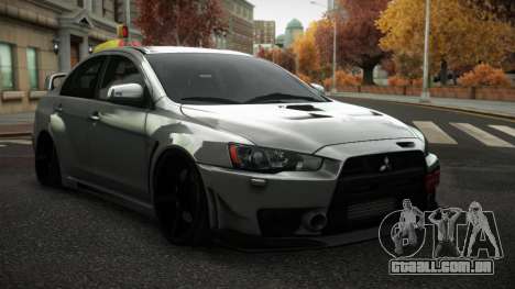 Mitsubishi Lancer Evolution X Vofuc para GTA 4