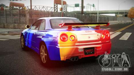 Nissan Skyline R34 Zoelly S4 para GTA 4