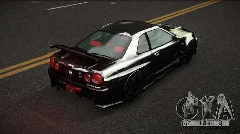 Nissan Skyline R34 Jopunoh para GTA 4