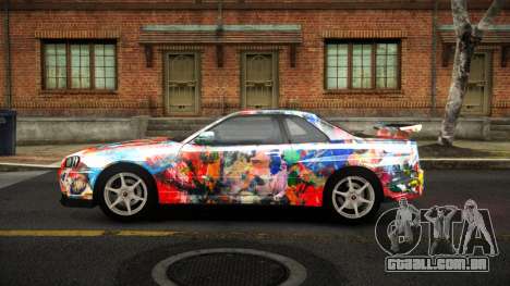 Nissan Skyline R34 Sahunlia S7 para GTA 4