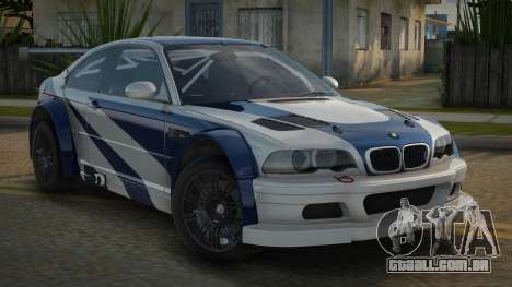 BMW M3 GTR Miceney para GTA San Andreas