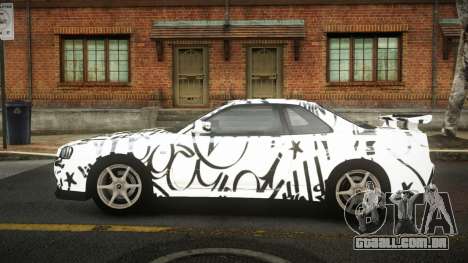 Nissan Skyline R34 Sahunlia S1 para GTA 4