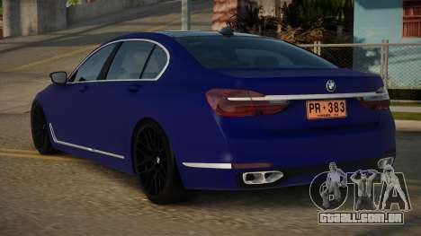 BMW 7-series Ninor para GTA San Andreas