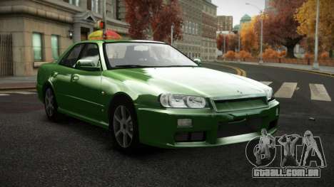Nissan Skyline R34 Jaduqoz para GTA 4
