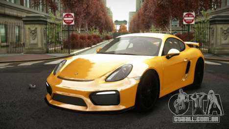 Porsche Cayman GT4 Gellud para GTA 4