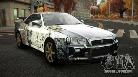 Nissan Skyline R34 Zoelly S1 para GTA 4