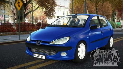 Peugeot 206 Haha para GTA 4