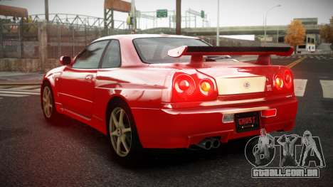 Nissan Skyline R34 Zoelly para GTA 4