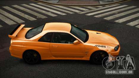 Nissan Skyline R34 Naluxoqof para GTA 4