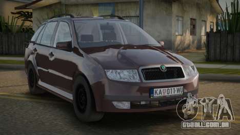 Skoda Fabia Vinen para GTA San Andreas
