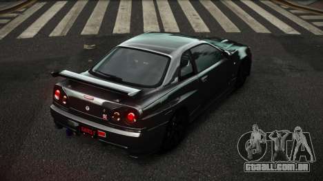 Nissan Skyline R34 Deskesopu para GTA 4