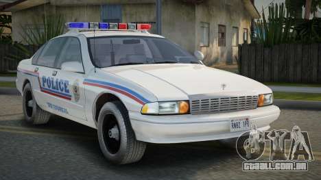 Chevrolet Caprice SASP para GTA San Andreas