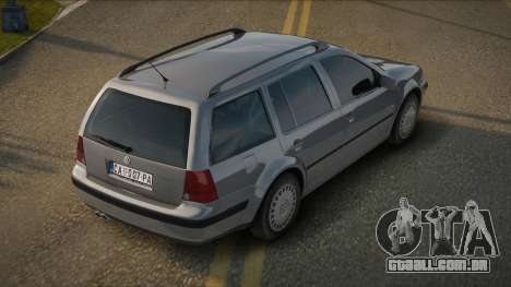Volkswagen Golf Kamare para GTA San Andreas