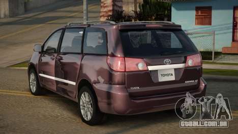 2006 Toyota Sienna para GTA San Andreas