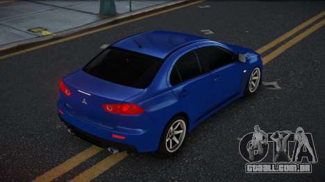 Mitsubishi Lancer Evolution X Bolifa para GTA 4