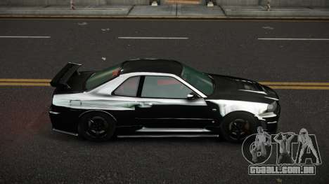 Nissan Skyline R34 Jopunoh para GTA 4