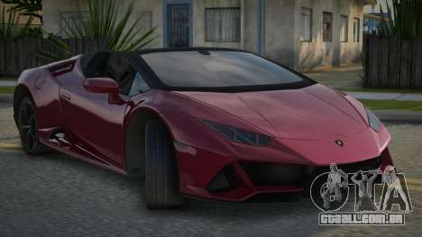 Lamborghini Huracan Satiley para GTA San Andreas