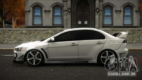 Mitsubishi Lancer Evolution X Bozibi para GTA 4