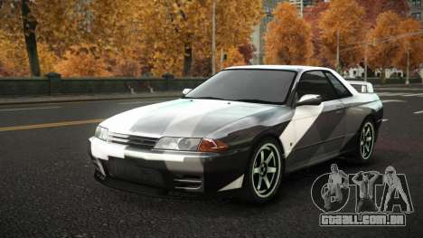 Nissan Skyline R32 Vierolas S10 para GTA 4