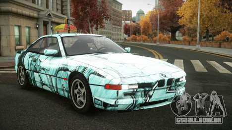 BMW 850CSi Ewgaria S12 para GTA 4