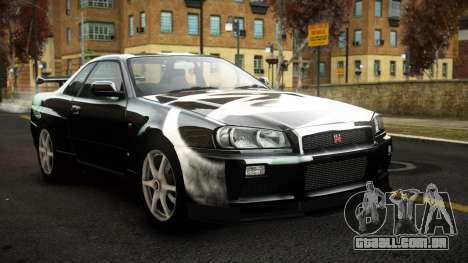 Nissan Skyline R34 Sahunlia S13 para GTA 4