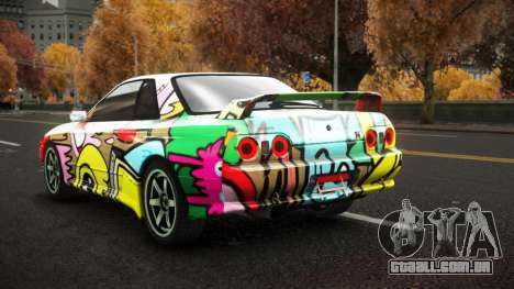 Nissan Skyline R32 Vierolas S12 para GTA 4