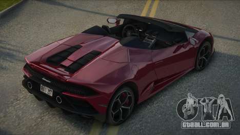 Lamborghini Huracan Satiley para GTA San Andreas