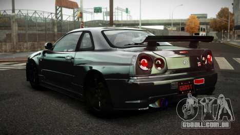 Nissan Skyline R34 Deskesopu para GTA 4