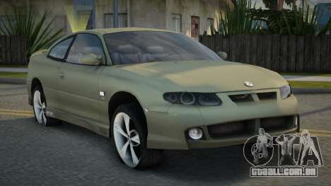 Holden Monaro Auvidlia para GTA San Andreas