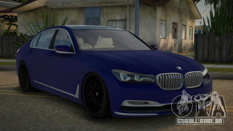BMW 7-series Ninor para GTA San Andreas